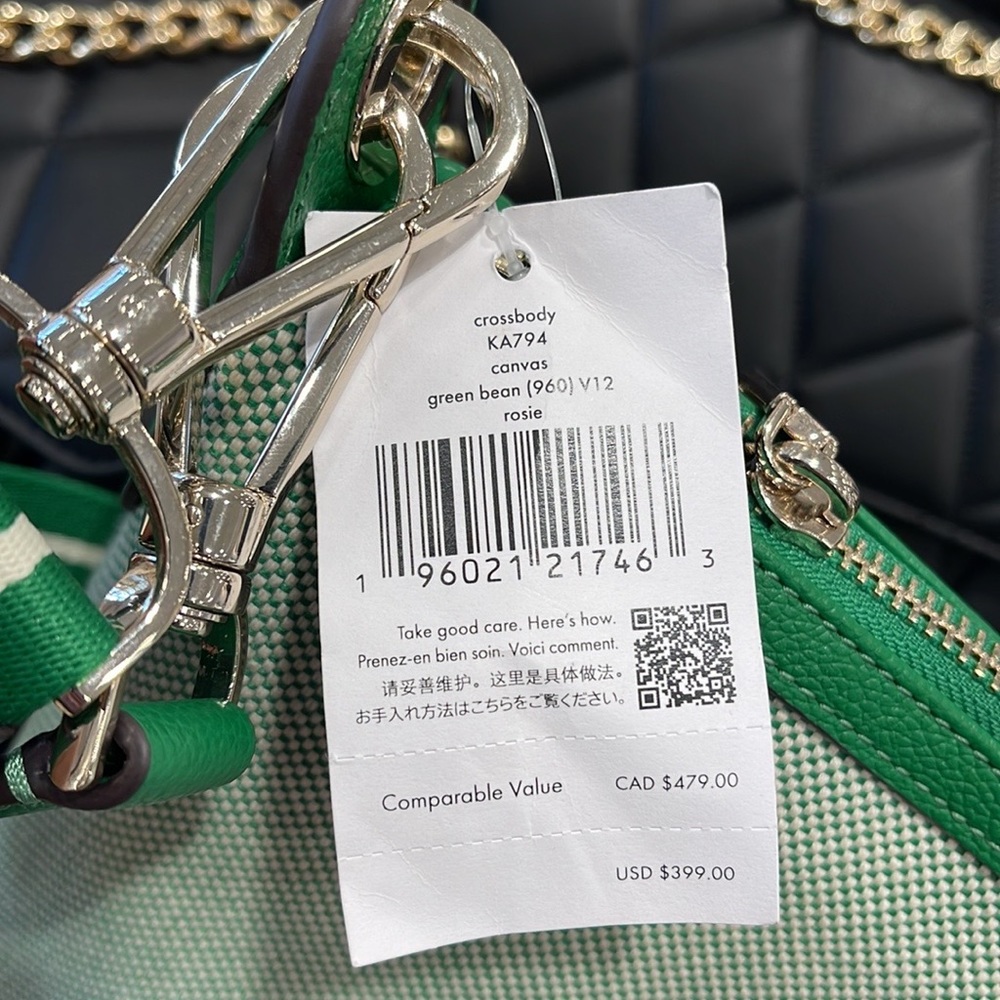 Kate Spade KA794 Kate Spade Rosie Crossbody 
Color: Green Bean 
NWT - Picture 13 of 16